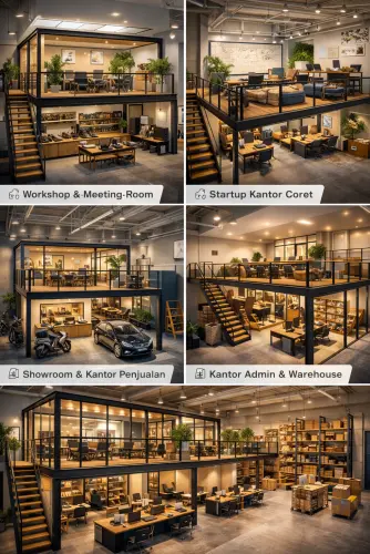 Mezzanine Ruang Kantor di Tomang
