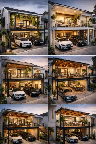 Mezannine Teras Rumah Keren di Tomang