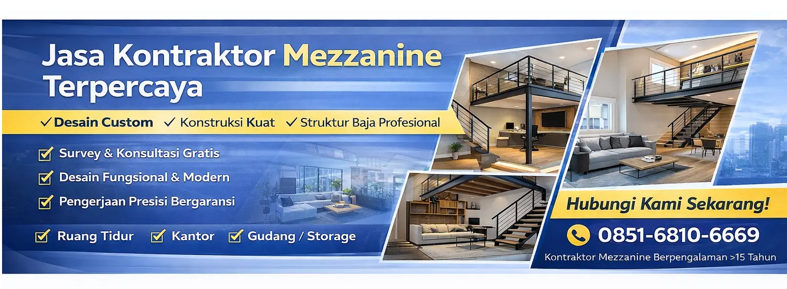 Jasa Pembuatan Mezzanine tomang Bergaransi